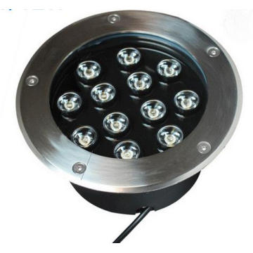 12W LED impermeável sob luzes de chão